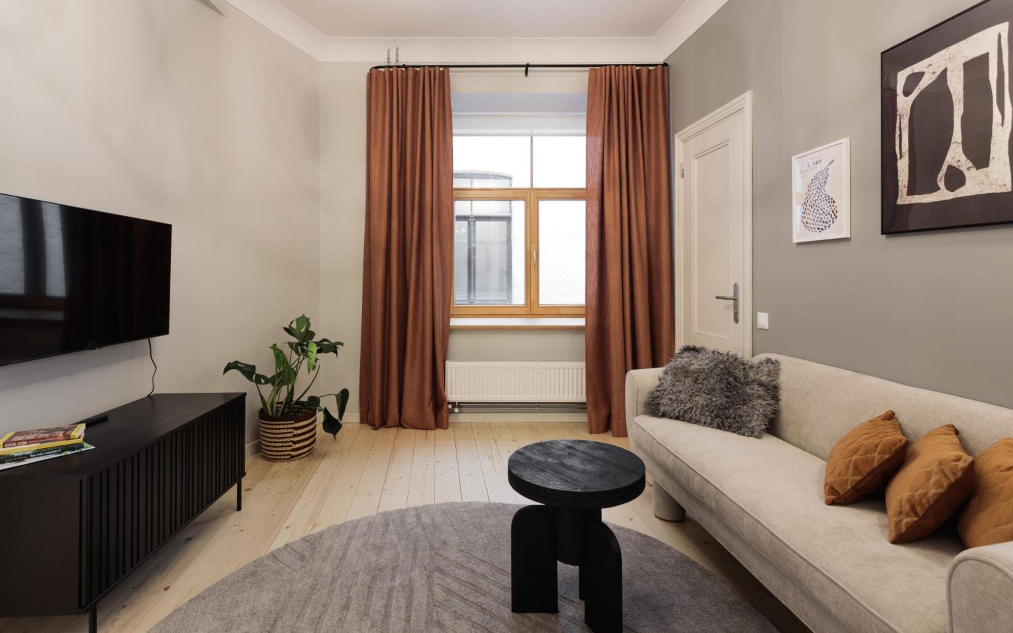 Centra Nams - Center Apartments Cēsis Kamer foto