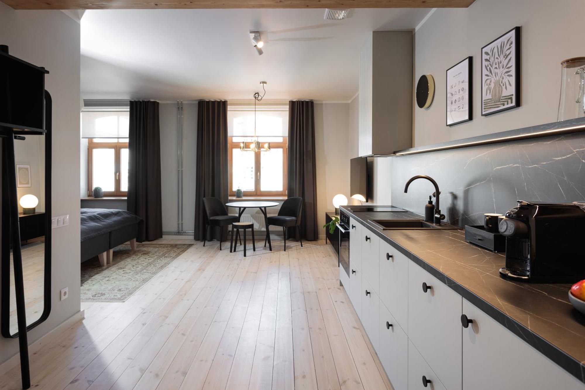 Centra Nams - Center Apartments Cēsis Kamer foto